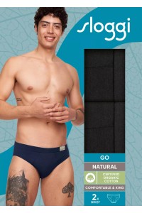 sloggi men GO Natural Brief C2P