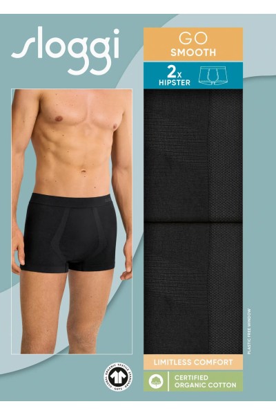 sloggi men GO Smooth Hipster 2P