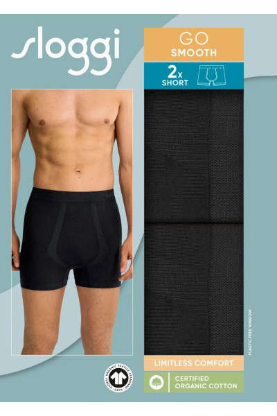 sloggi men GO Smooth Short 2P