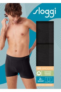 sloggi men GO Smooth Short 2P