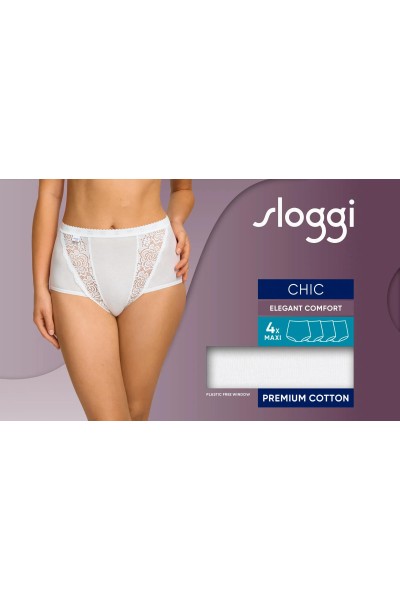 sloggi Chic Maxi 4P