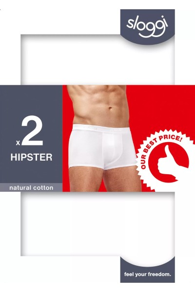 sloggi men 24/7 Hipster 2P