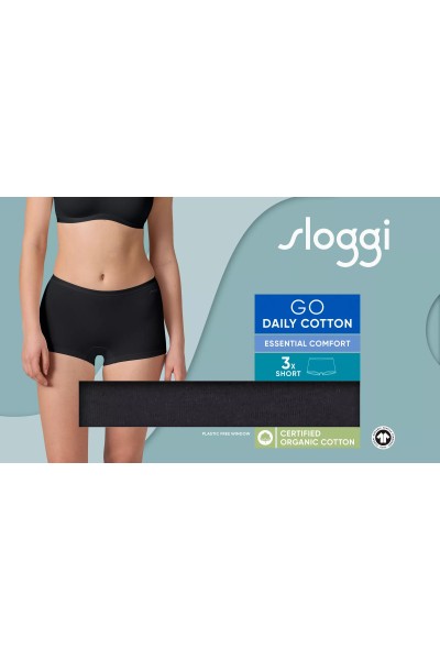 sloggi GO Daily Cotton Short 3P