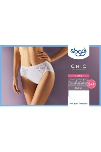 sloggi Chic Midi 4P