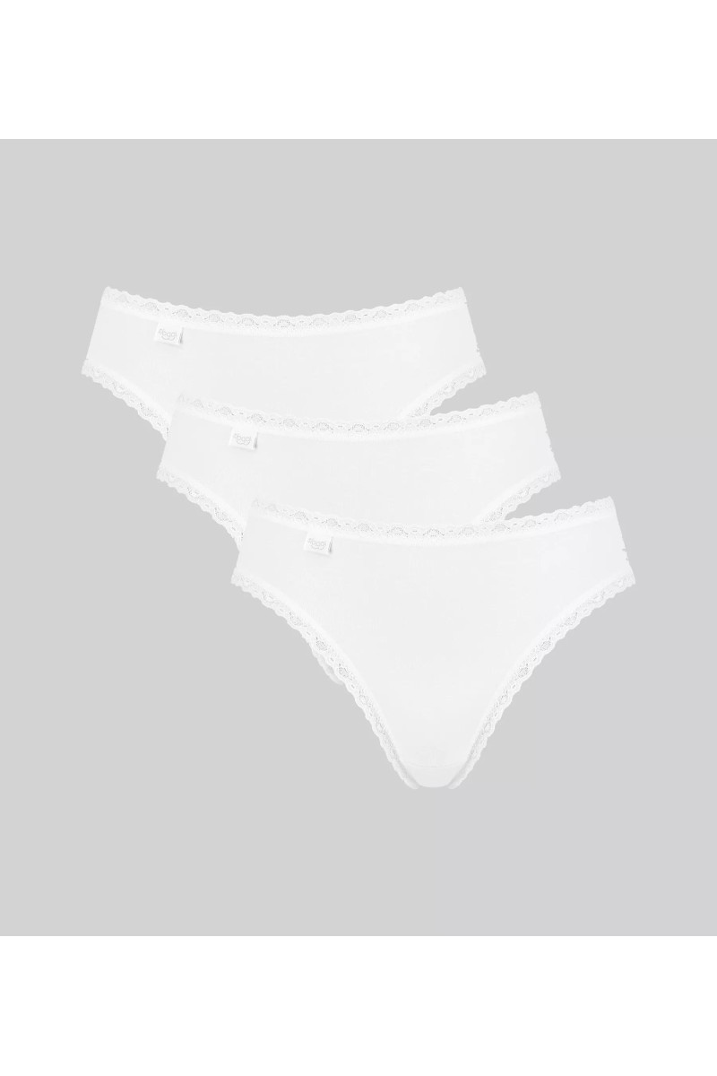 sloggi 24/7 Cotton Lace Tai C3P