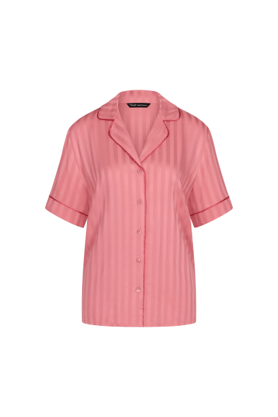 Amourette Jacquard Boyfriend Shirt