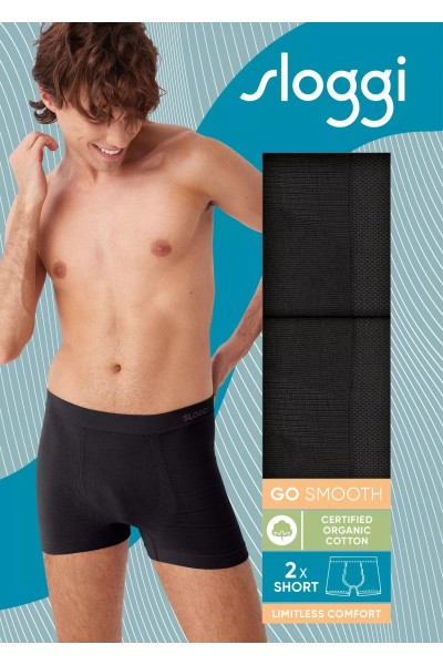 sloggi men GO Smooth Short 2P