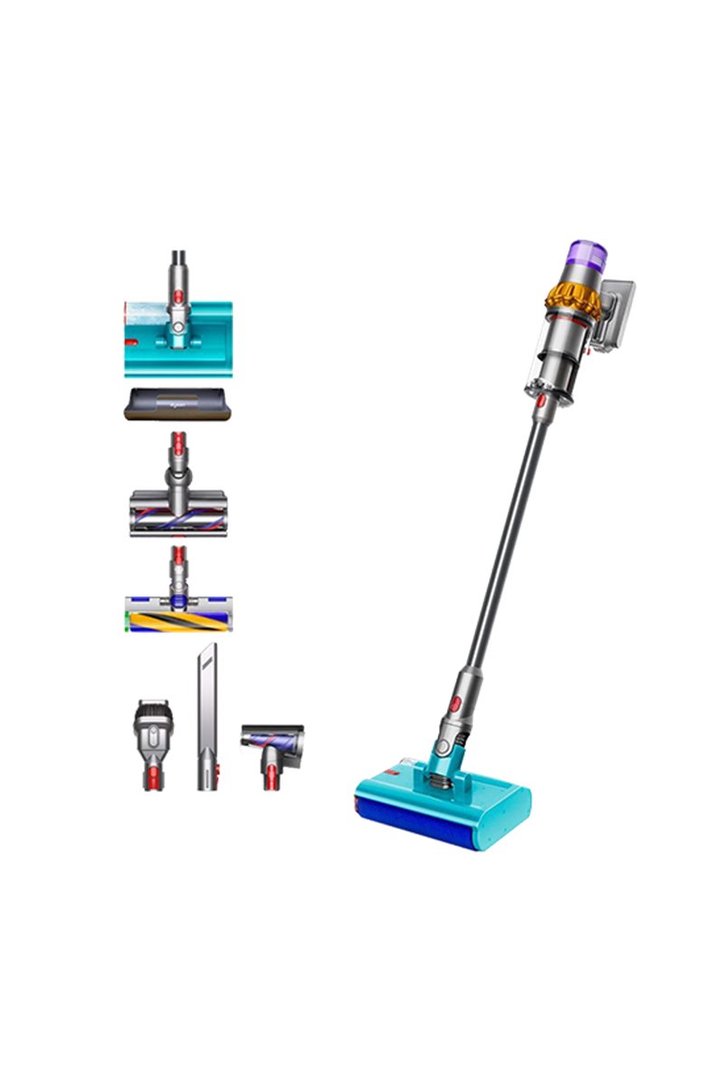 Dyson Vacuum Cleaner V15s Detect Dry and Wet Submarine 448798-01 - Nickel-Satin Gelb