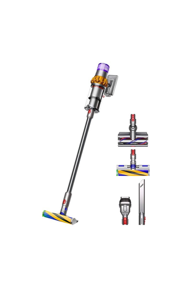 Dyson Vacuum Cleaner V15 Detect Absolute (2023) - Yellow/Nickel
